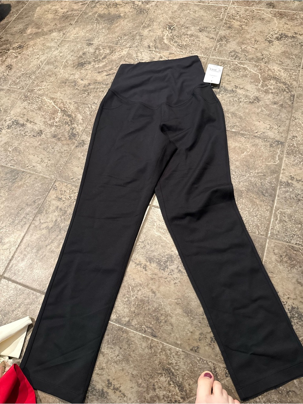 Black maternity jeans